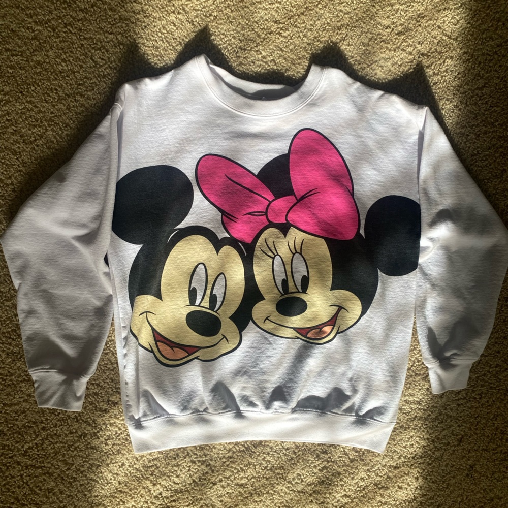 PacSun X Disney Minnie and Mickey Crewneck